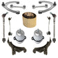 VW TOUAREG Control Arms Ball Joint Joints ENGINE TRANS MOUNT SUSPENSION Kit 13