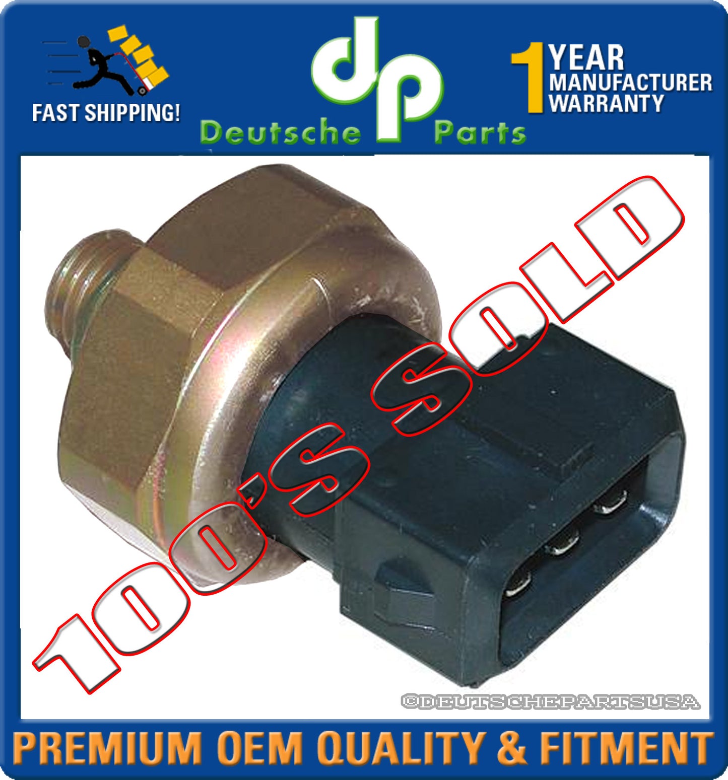 Mercedes A/C High Pressure Switch Receiver Dryer 140 830 00 72 1408300072 OE/OEM