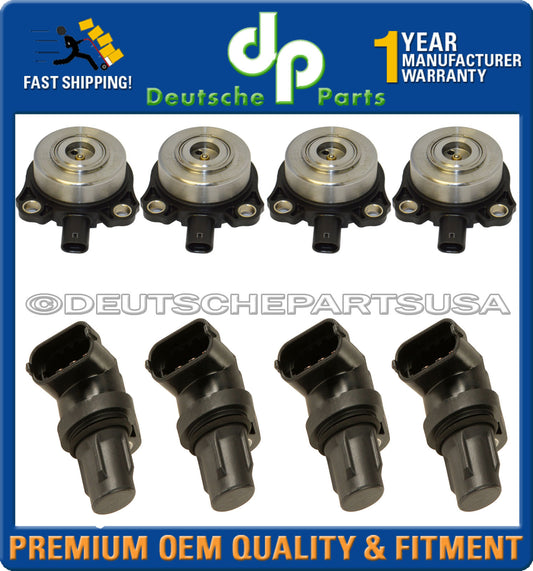 Mercedes R171 W203 W209 Camshaft Position Sensors Adjuster Magnets Set of 8