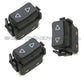 PORSCHE 944 951 T 968 POWER WINDOW DOOR SWITCH 95161313300 951 613 133 00 Set 3