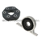 CARDAN Driveshaft Flex Disc Joint GUIBO + CENTER Support Bearing for BMW E83 X3