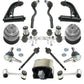 MERCEDES W210 V8 Front Control Arms Ball Joints Tie Rods Mounts SUSPENSION Kit