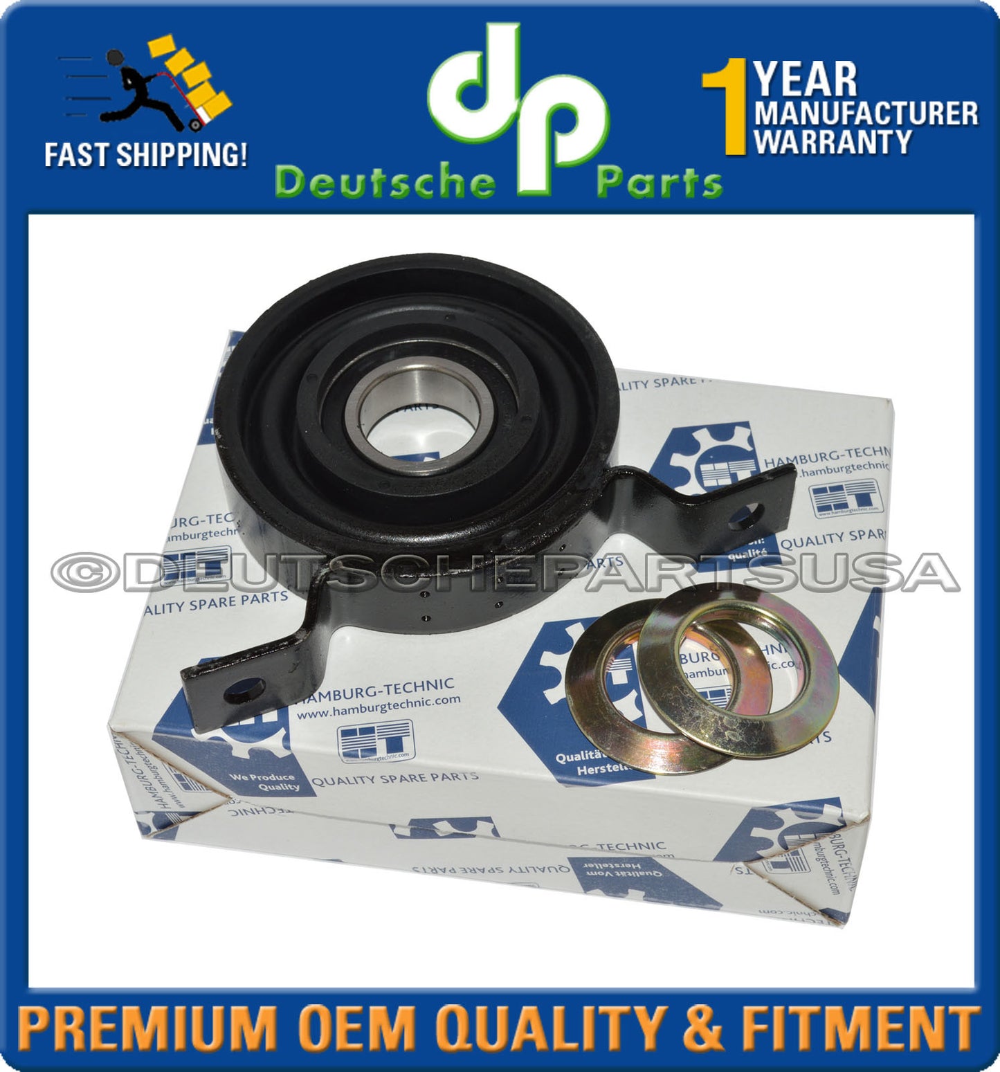 PROPSHAFT DRIVESHAFT CENTER SUPPORT BEARING LAND ROVER DISCOVERY 3 MK3 2004-2009