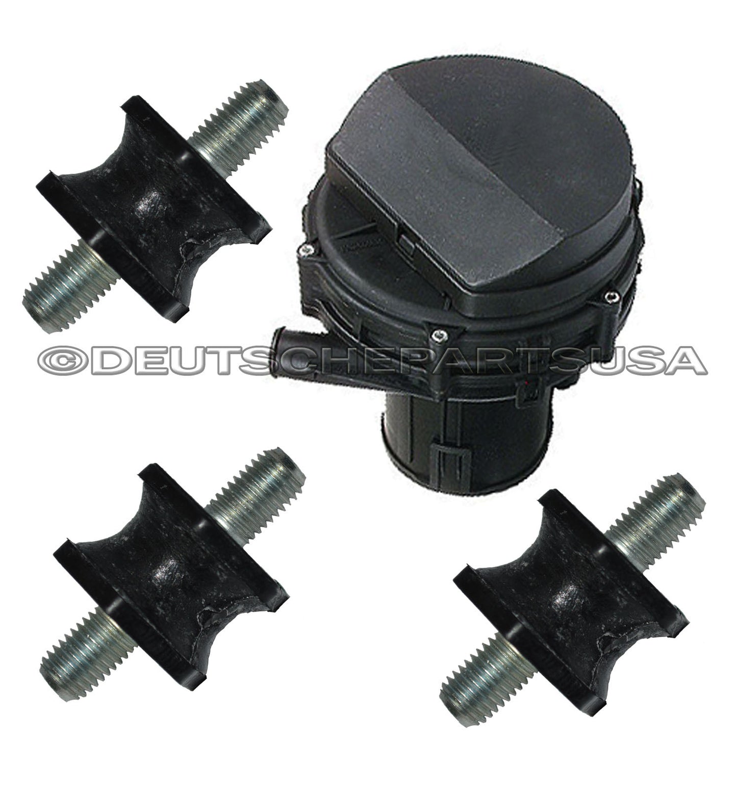 SECONDARY SMOG AIR PUMP Rubber Mount fr BMW E46 3 Series 11727553056 99-05 Set 4
