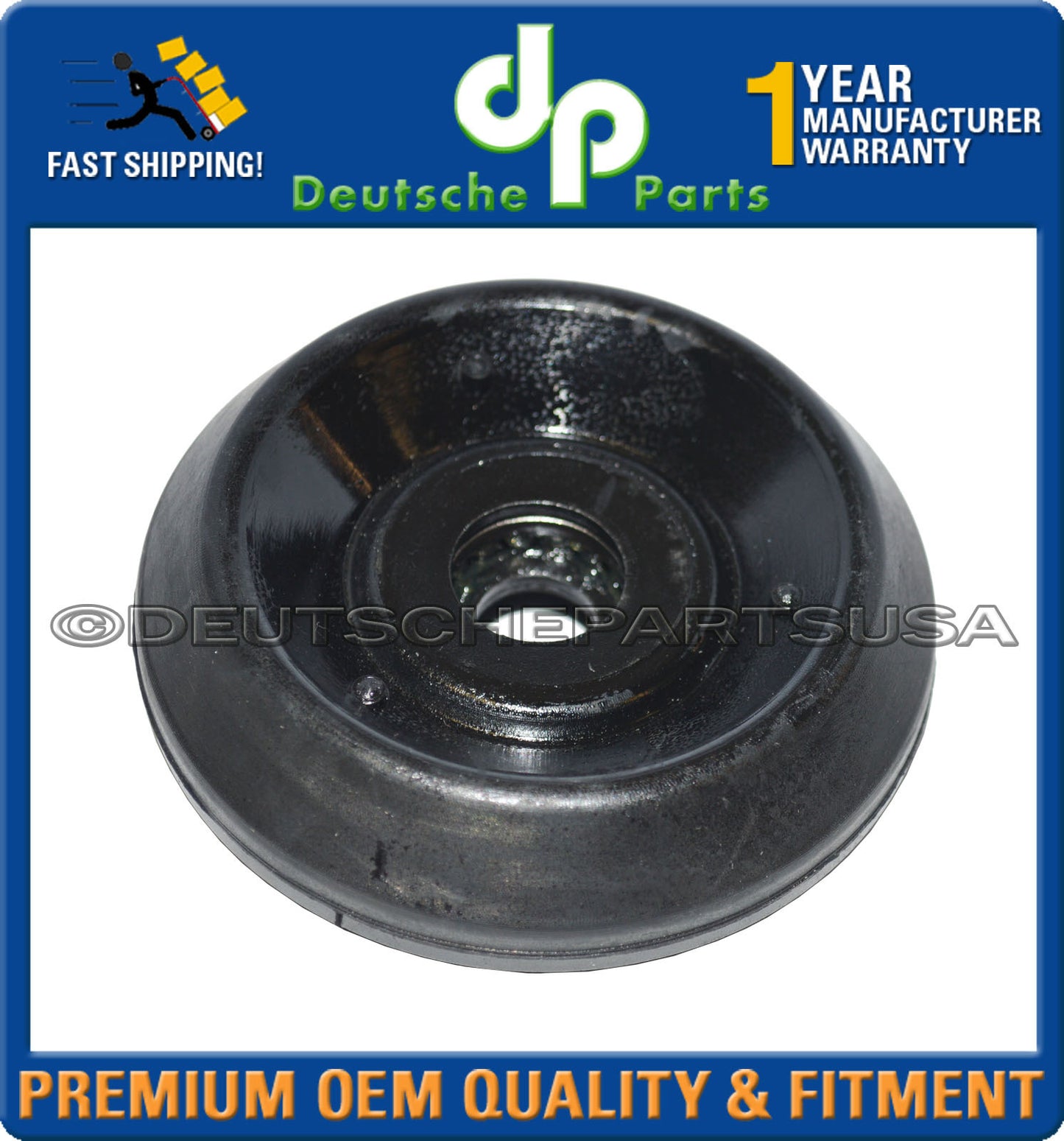 PORSCHE 924 944 FRONT UPPER STRUT MOUNT BUSHING LH + RH 94434307101 Set Of 2
