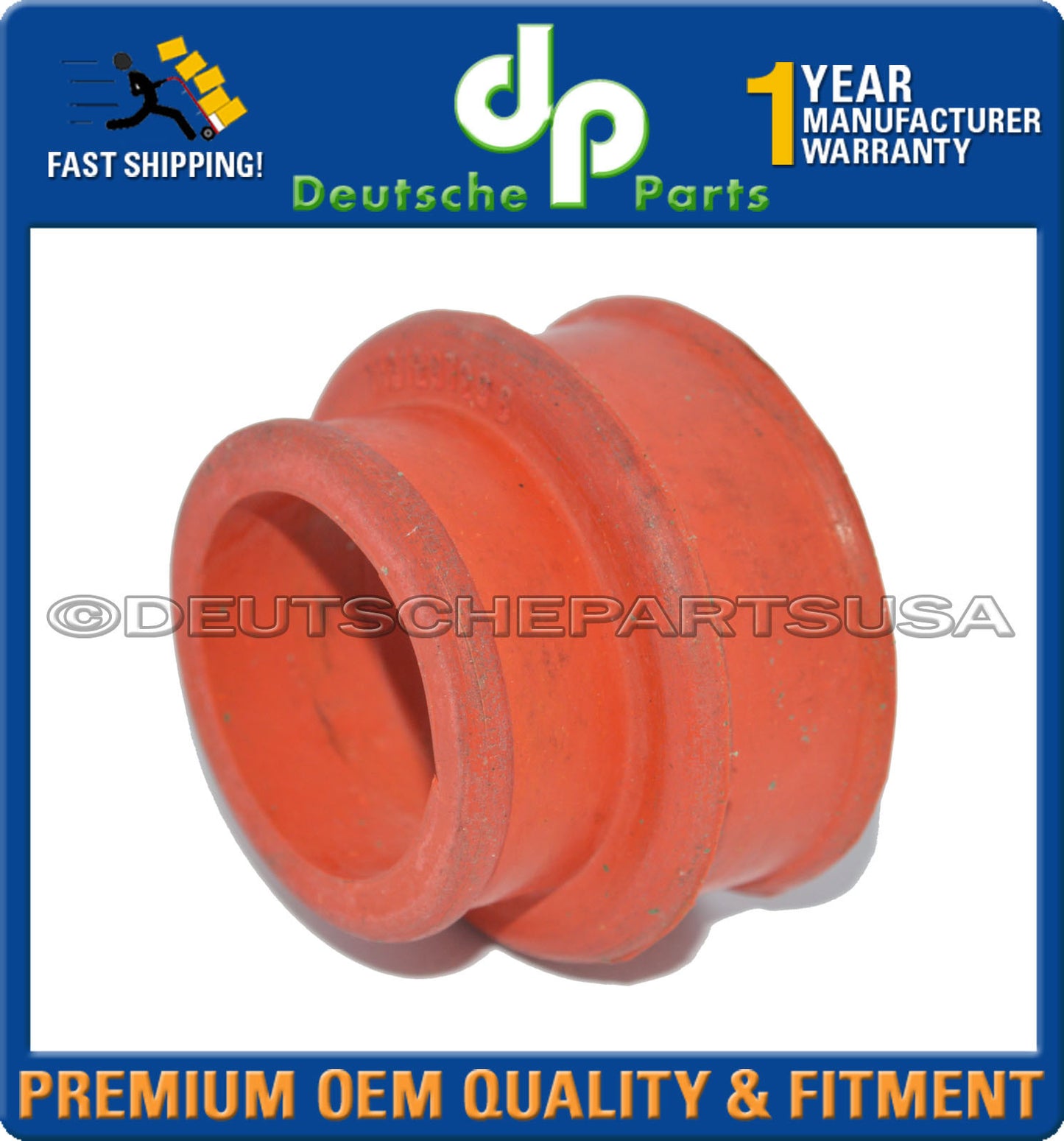 Volkswagen Beetle Thing Transporter Intake Manifold Sleeve 113129729B Red Set 20