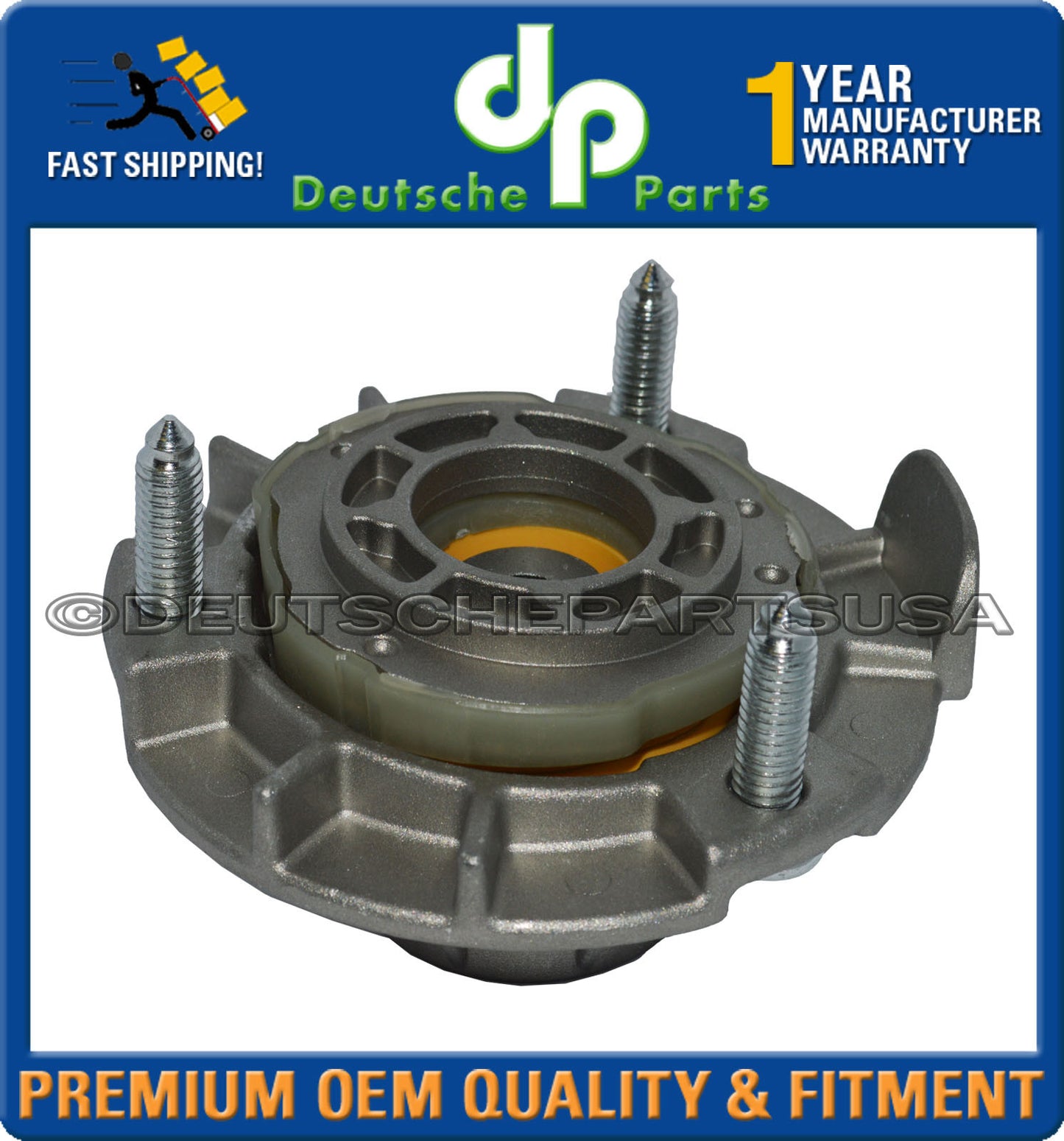PORSCHE 997 911 Rear Upper Suspension Strut Shock Mount 99733306101 Left / Right