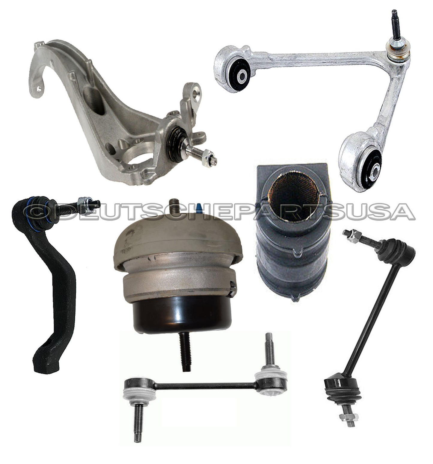 JAGUAR S TYPE CONTROL ARM Ball Joint Tie Rod Sway bar Link Bushing MOTOR MOUNT 7