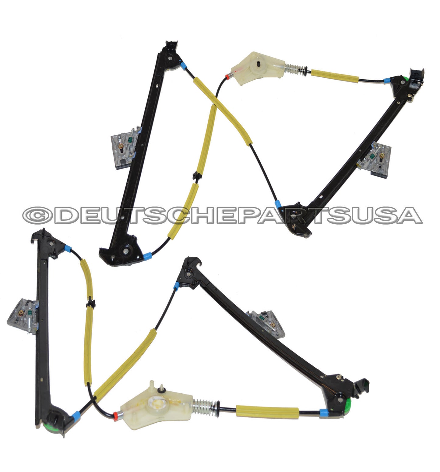 PORSCHE BOXSTER 911 997 POWER WINDOW REGULATOR 98754207501 + 98754207601 L+R SET