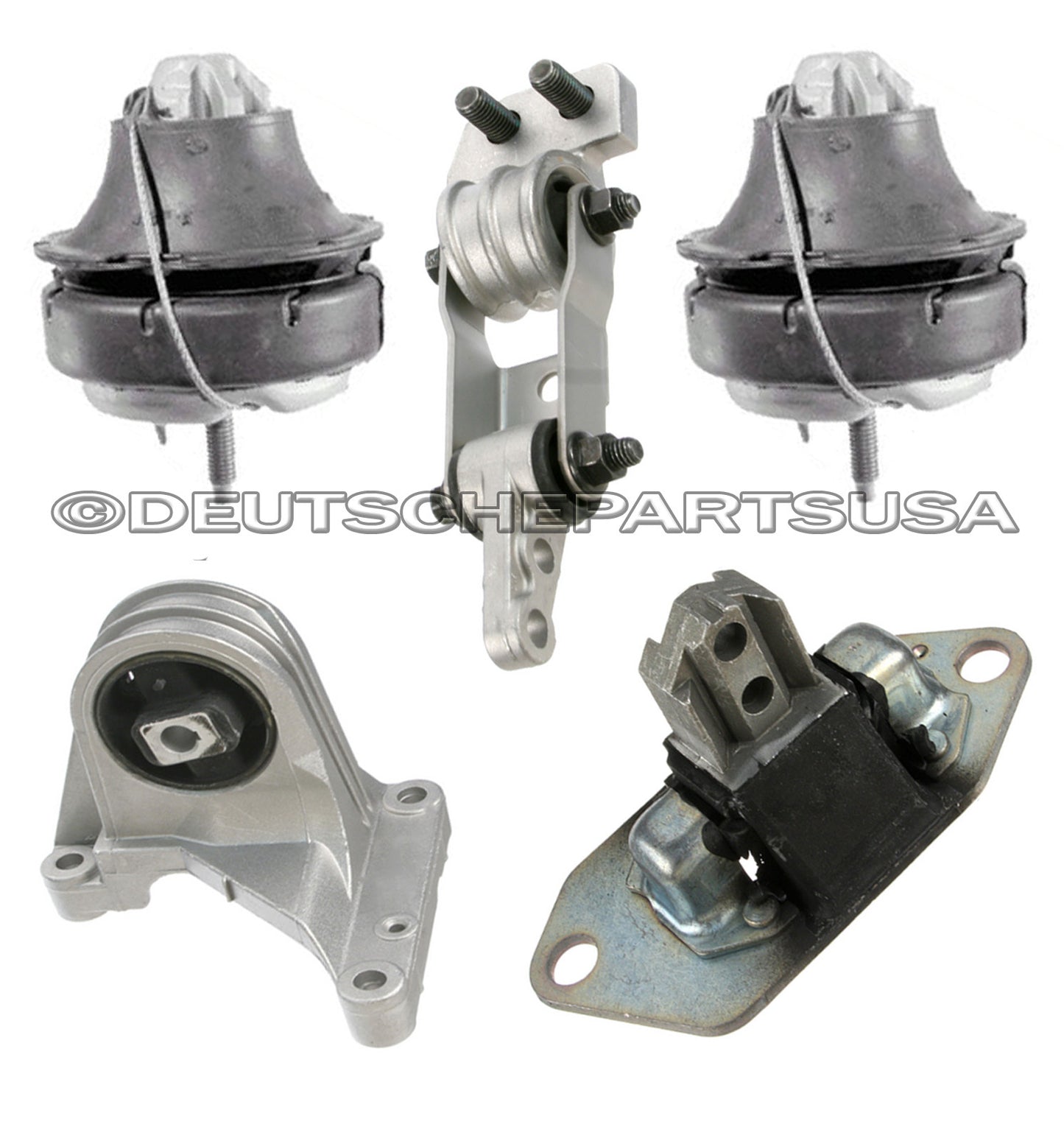 VOLVO S60 V70 XC70 XC90 MOTOR + SUBFRAME MOUNT TORQUE ROD STABILIZER BRACKET KIT