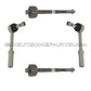 Mercedes W221 S550 S400 FRONT LEFT + RIGHT INNER + OUTER TIE ROD RODS SET 4