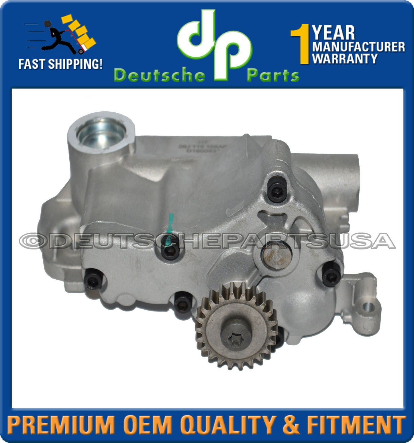 Audi A3 TT VW Beetle Jetta Passat EOS Tiguan GTI ENGINE Oil Pump 06J 115 105AB
