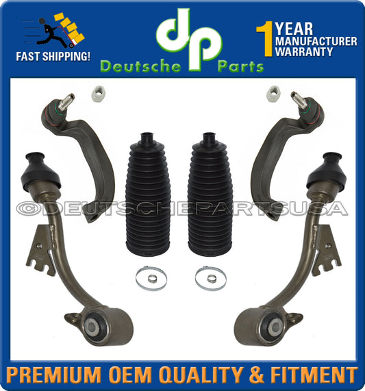 SWAY STABILIZER BAR LINKS + Steering Tie Rods + RACK BOOTS MERCEDES W211 4MATIC
