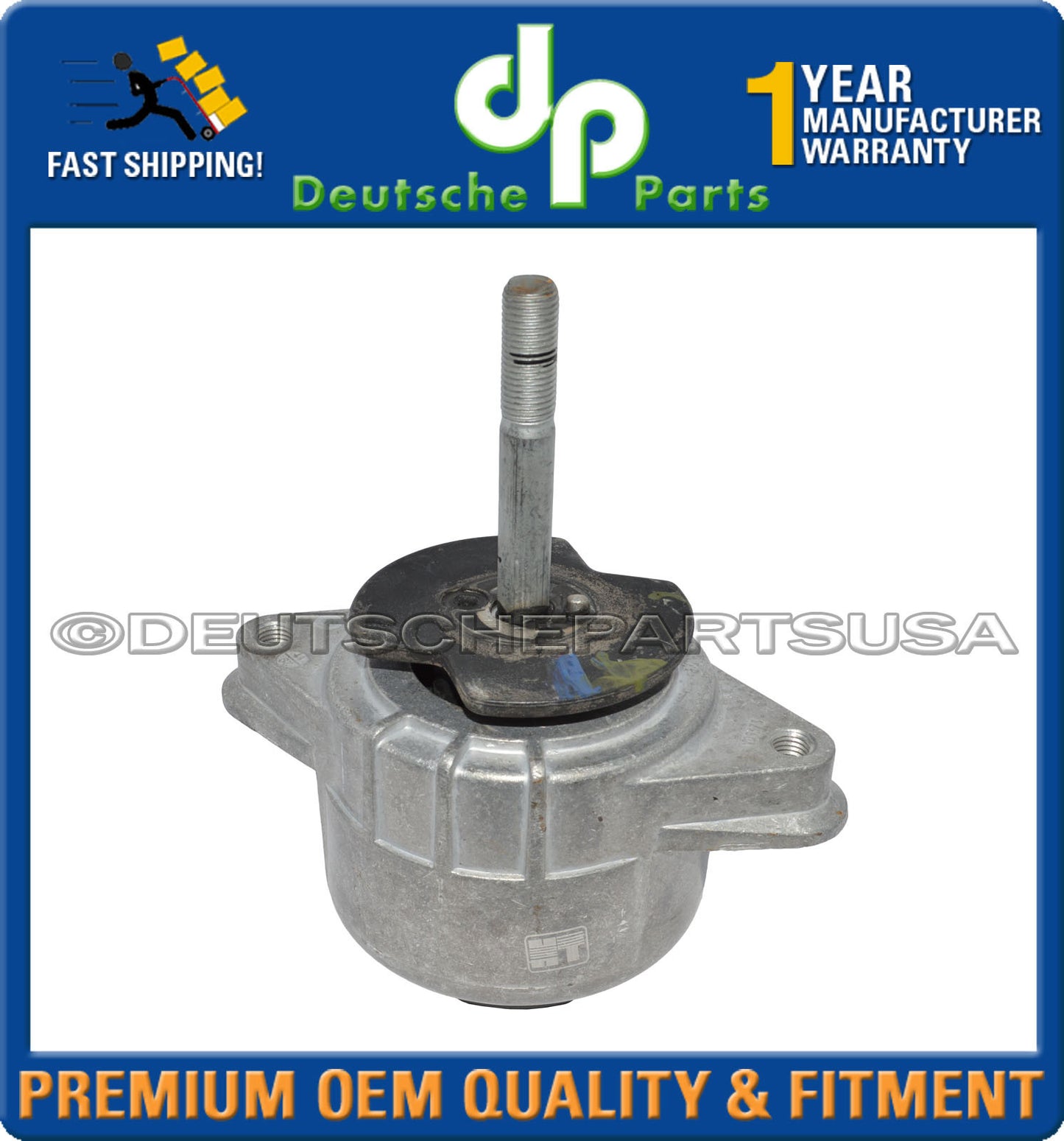 Porsche Panamera 4.8 Engine Motor Mount Transmission Mount Torque Damper Set 4