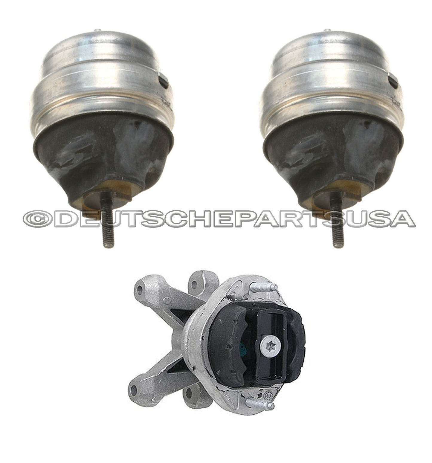 AUDI A4 1.8 2.0 L4  Engine Motor CVT AUTOMATIC Transmission Mount Mounts Set 3