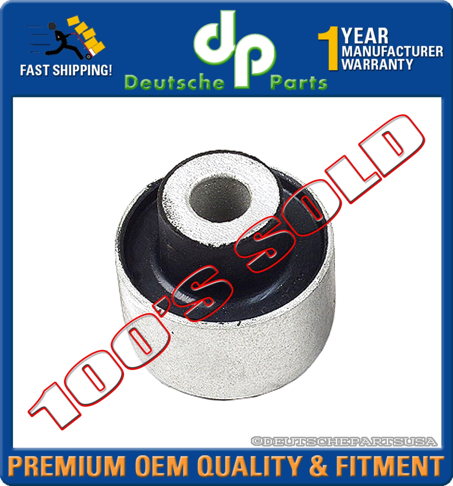 VOLVO S60 S80 V70 FRONT LOWER REAR SUSPENSION CONTROL ARM BUSHING 31360784