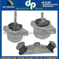 Porsche Panamera 4.8 Engine Motor Mount Transmission Mount Torque Damper Set 4