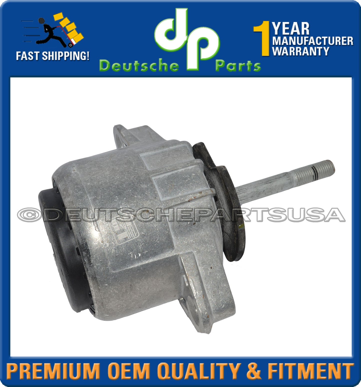 Porsche Panamera 4.8 Engine Motor Mount Transmission Mount Torque Damper Set 4
