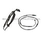 FRONT + REAR BRAKE PAD INDICATOR SENSORS FOR BMW X3 X4 34356790303+34356790304