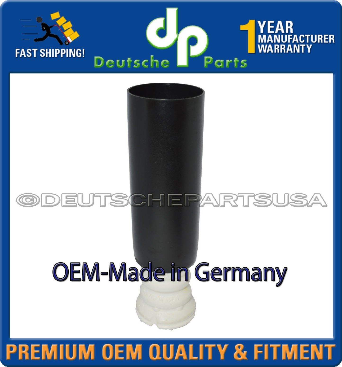 BMW E82 E88 E90 E92 Rear Shock Bumper LH + RH 33536767334 Made in Germany Set 2