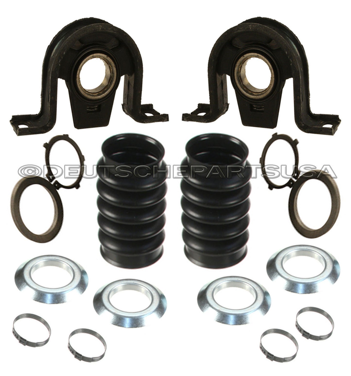 Freightliner Sprinter Driveshaft PROP DRIVE SHAFT CENTER Bearing Support F+R SET