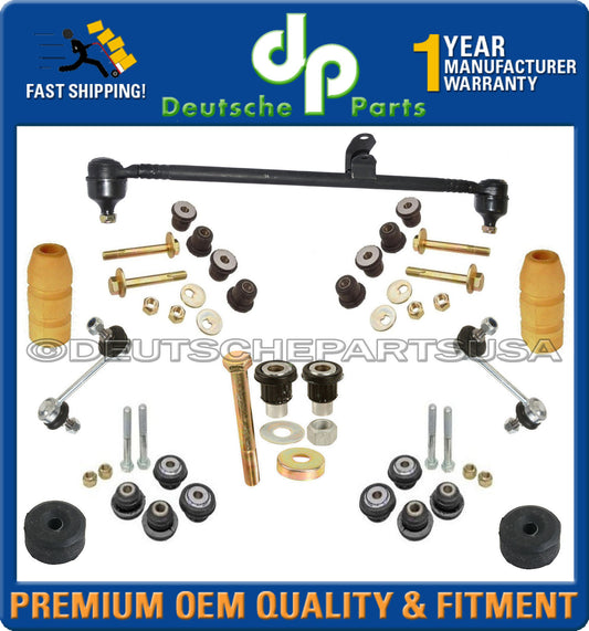 Mercedes R107 350SL Idler Arm Bushing Sway Bar Bump Stop SUSPENSION KIT 12pc