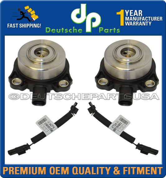 Mercedes CL203 W203 Camshaft Adjuster Magnets w/ wiring Harness 2720510177 Set 4