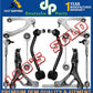 VW TOUAREG Upper + Lower Control Arms Ball Joints Tie Rods SUSPENSION SET KIT 10