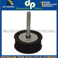 Porsche Cayenne Panamera Drive Belt Idler Pulley Belt Tensioner w/Arm Belt Set 4