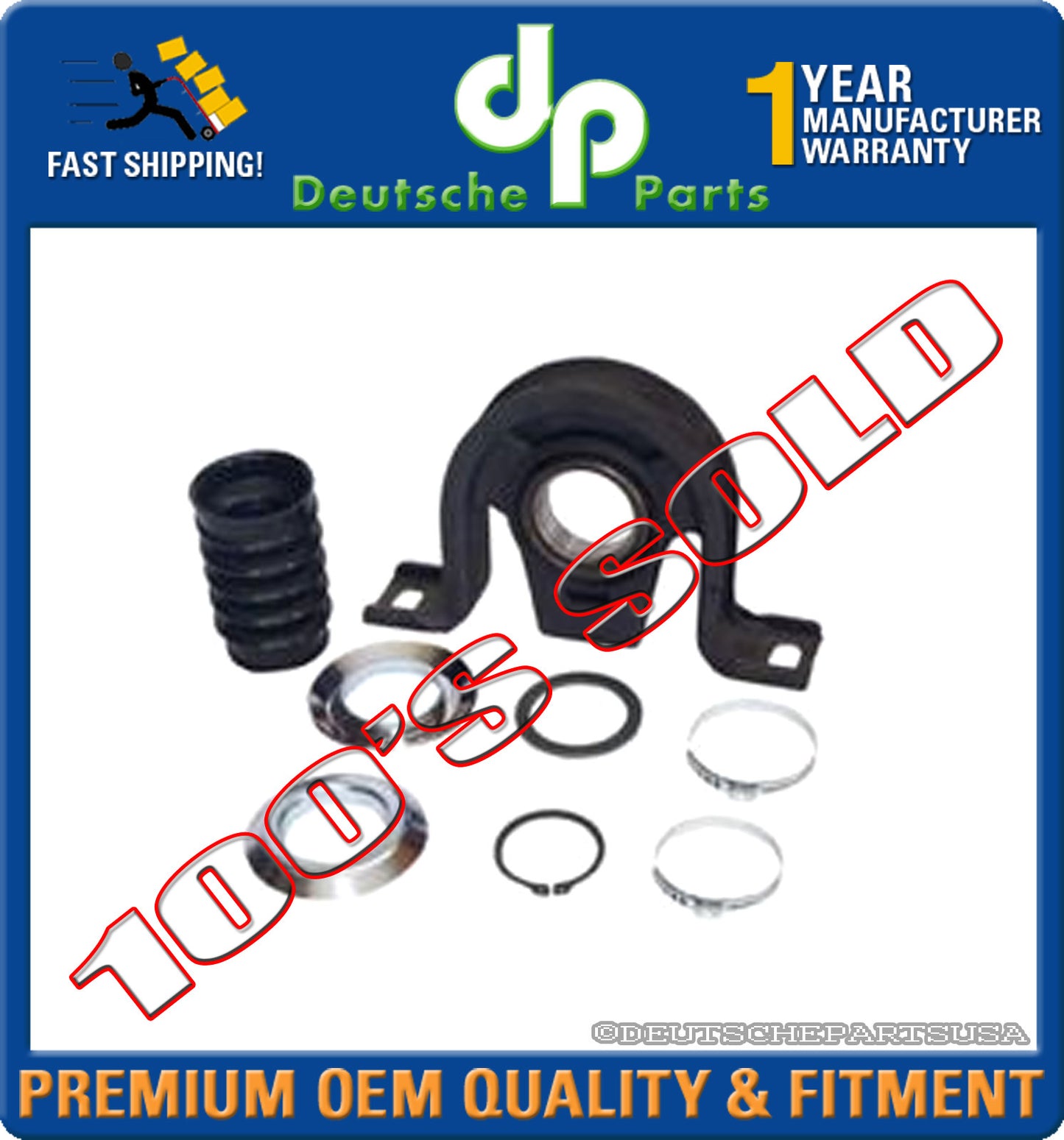 MERCEDES SPRINTER CENTER PROPSHAFT MOUNT MOUNTING BEARING BRACKET 04 05 06