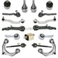 Mercedes W211 E320 CDI BLU Control Arms Ball Joints ENGINE MOUNTS SUSPENSION Kit