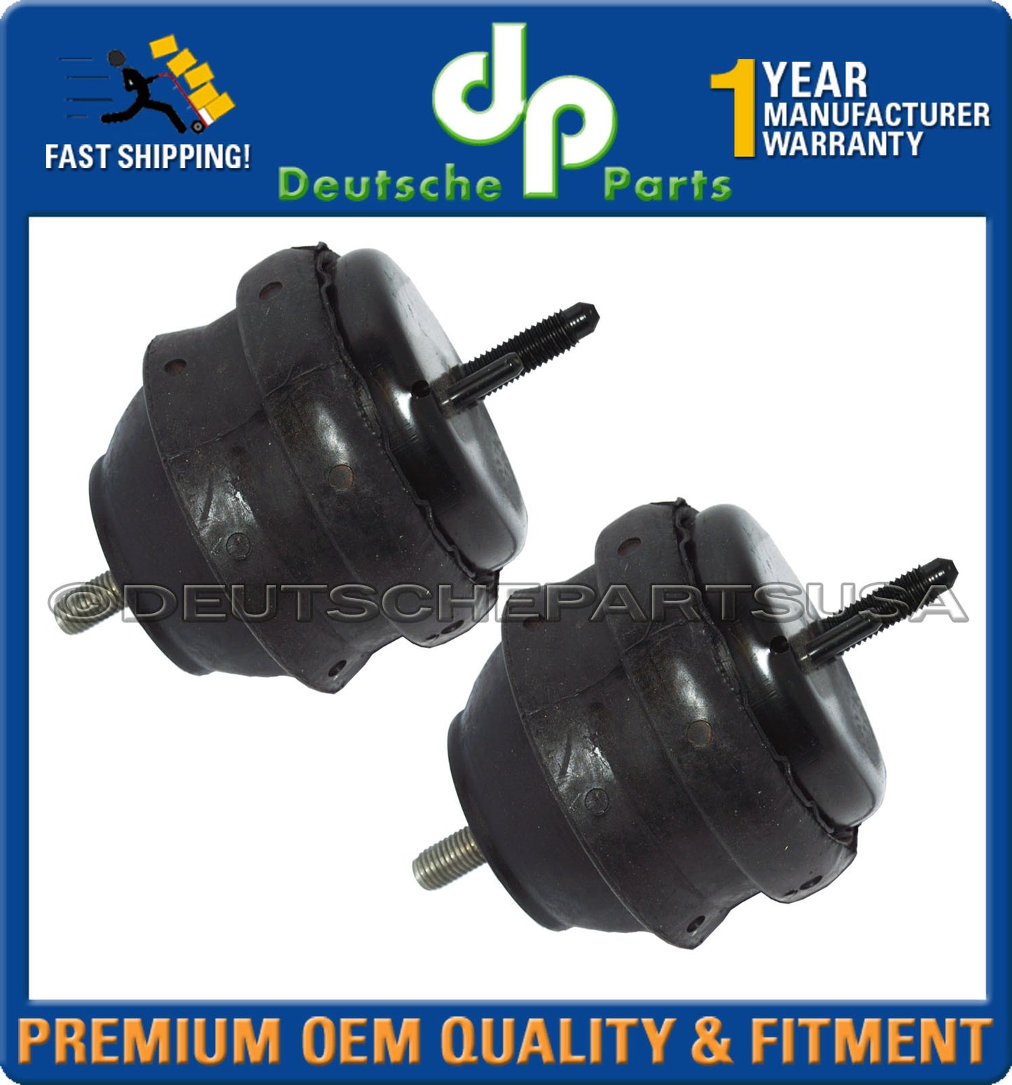 Cadillac GM 03-07 CTS Engine Motor Mount Left + Right 19210426 Set of 2
