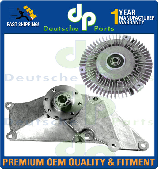 MERCEDES W124 300 E CE TE E-CLASS Radiator Fan Clutch & fan Bearing Bracket SET