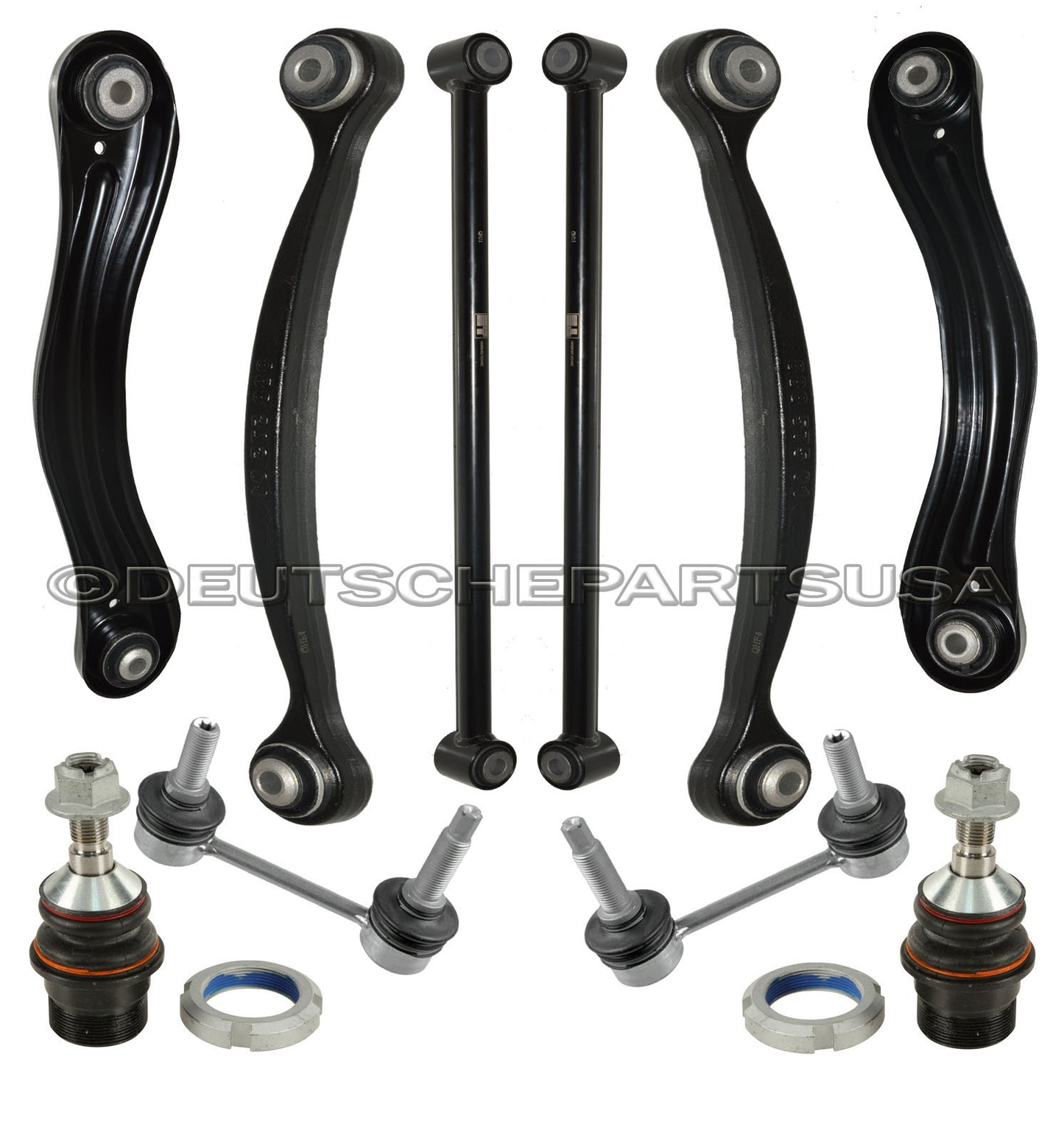 Mercedes W164 ML280 CDI FRONT REAR Control Arms Ball Joints SUSPENSION Kit 30pc