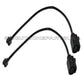 VW Touareg Front LH + RH Brake Pad Sensor 7P0 907 637 A Set of 2