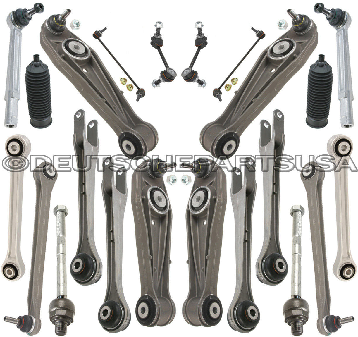 PORSCHE 911 996 C4 4S Control COFFIN Arm Arms Ball Joint Joints SUSPENSION KIT