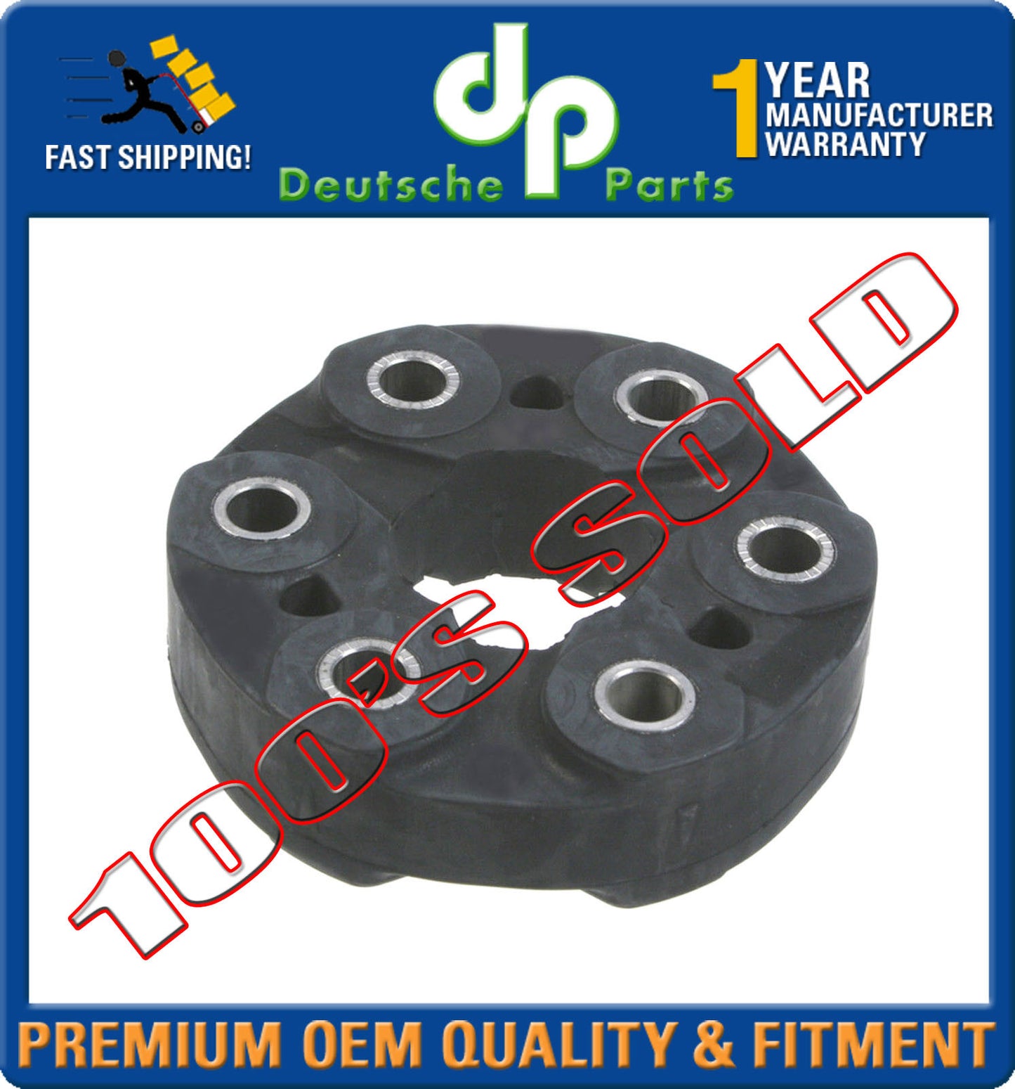 DRIVESHAFT DRIVE PROP SHAFT FLEX JOINT DISC GUIBO 26111229065 for BMW E32 E39