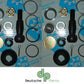 Land Rover Discovery Defender Drop Arm Ball Joint Kit 2