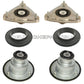 Porsche 986 987 Boxster Cayman Front + Rear Upper Strut Mount Mounts L + R SET 6