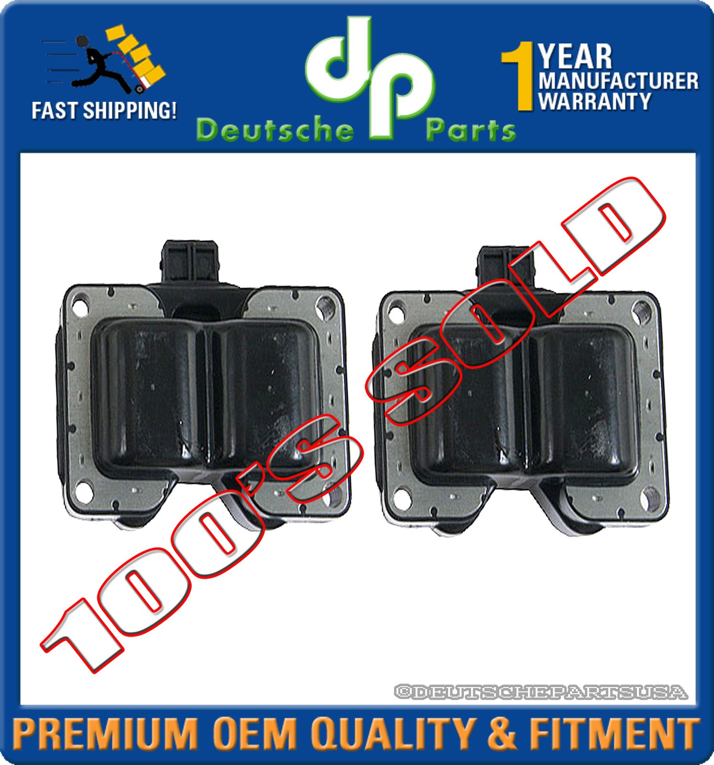 IGNITION Coil Pack Packs for LAND RANGE ROVER DISCOVERY ERR6045 / ERR 6045 Set 2