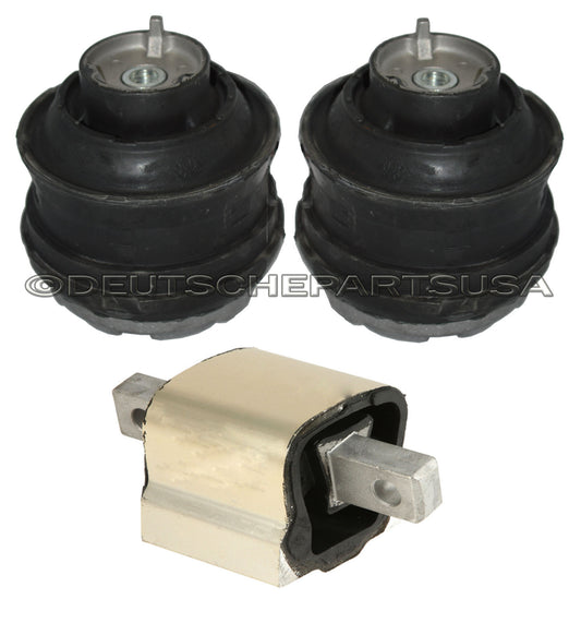 Mercedes W210 E320 E430 E55 HYDRAULIC Engine Motor + Transmission Mount Mounts 3