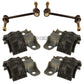 SWAY STABILIZER BAR LINK + STEERING RACK MOUNT Bushings Mercedes W164 GL ML 10pc