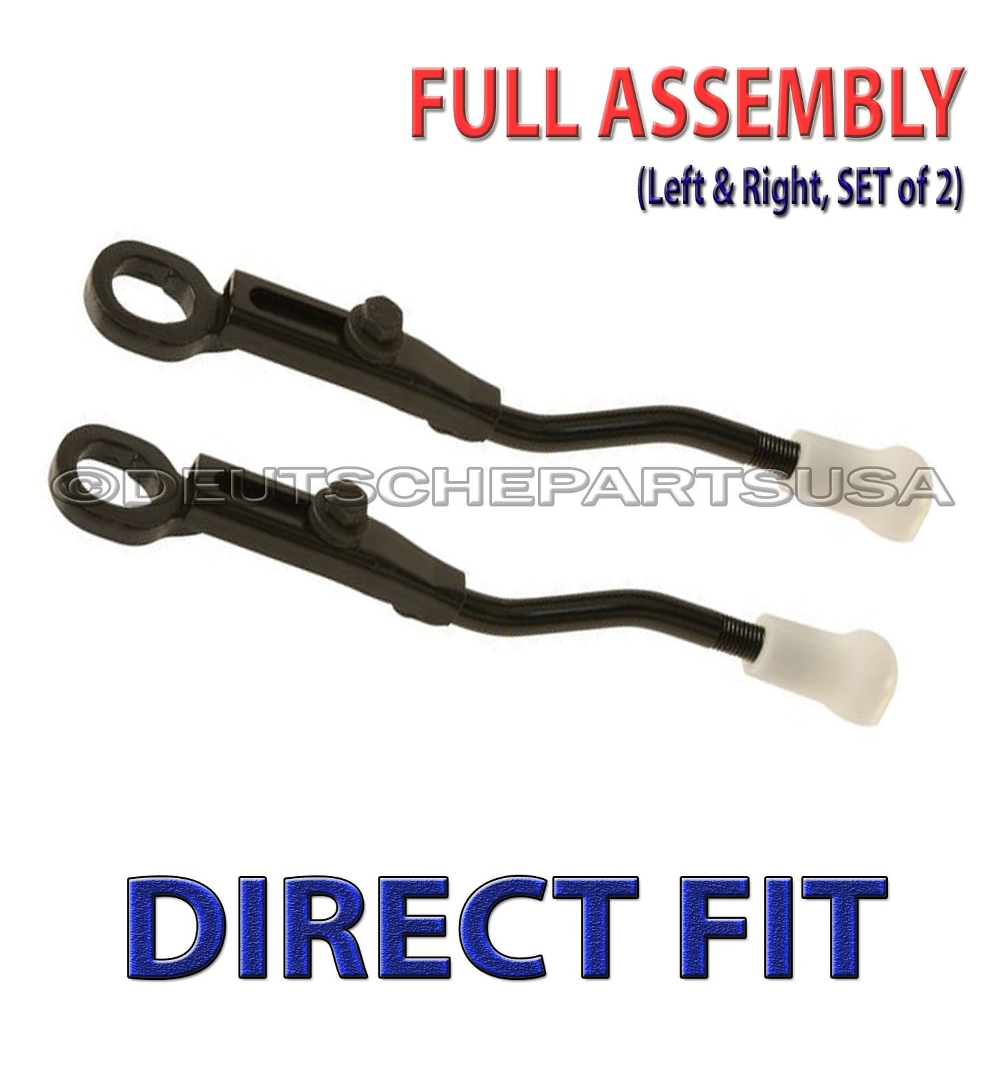 Porsche BOXSTER Convertible Top Push Rod Transmission Pivot 987 561 279 02 SET 2