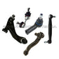Jaguar X-Type FRONT + REAR CONTROL ARM BALL JOINT + Tie Rod Sway Bar Link Kit 5