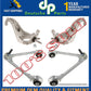 LINCOLN LS V6 V8 UPPER + LOWER STEERING KNUCKLE + CONTROL ARMS BALL JOINT 03-06