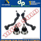 JAGUAR VANDEN PLAS XJ8 XJR FRONT UPPER + LOWER Control ARM BALL JOINTS LR Set 4