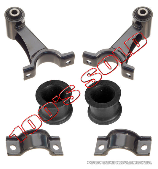 MERCEDES W163 ML270 ML400 CDI FRONT STABILIZER BAR LINK BRACKET SET 6 03 04 05