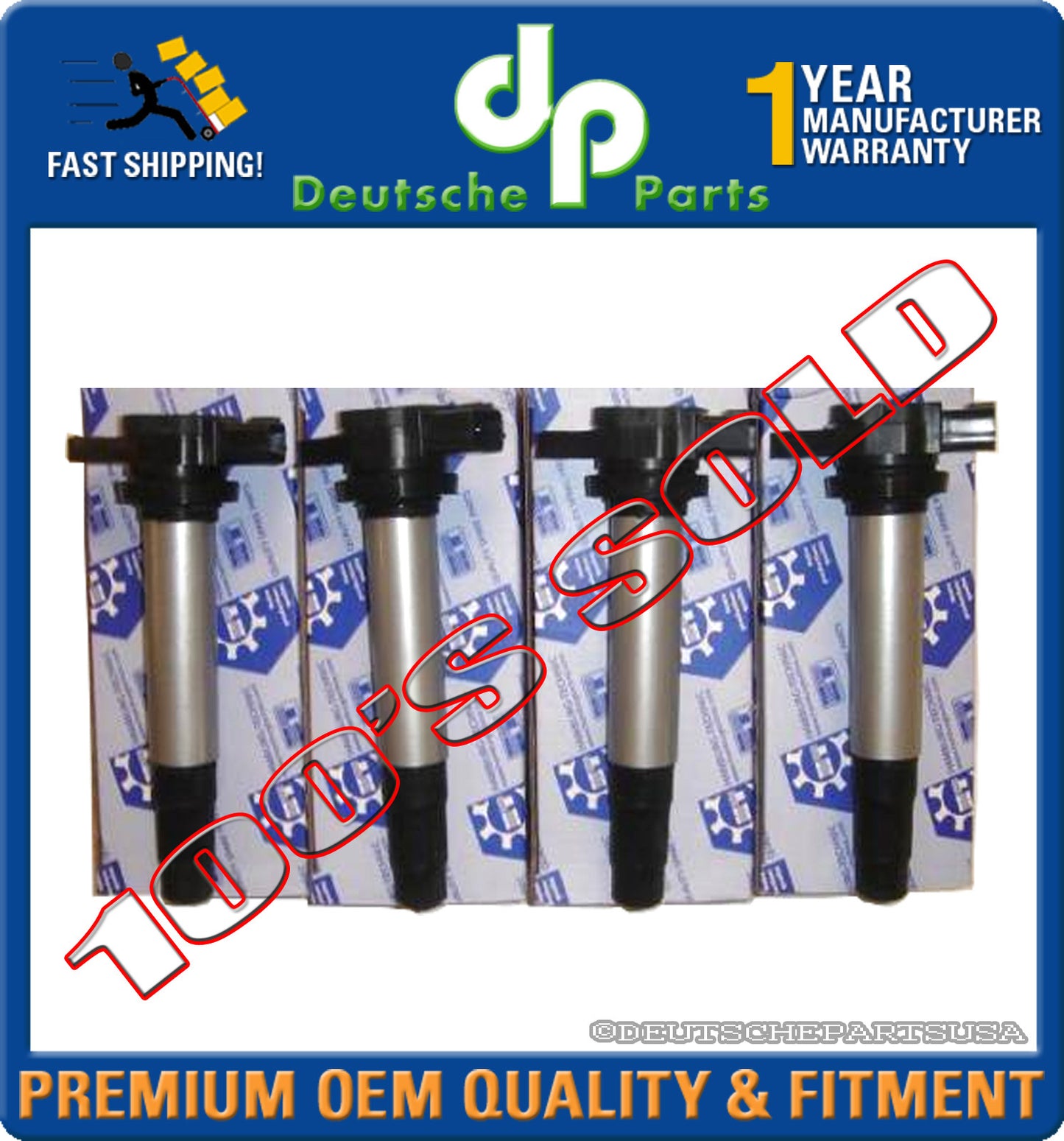 Ignition Coil Coils for NISSAN SENTRA 1.8 L4  224484M500 / 22448-4M500