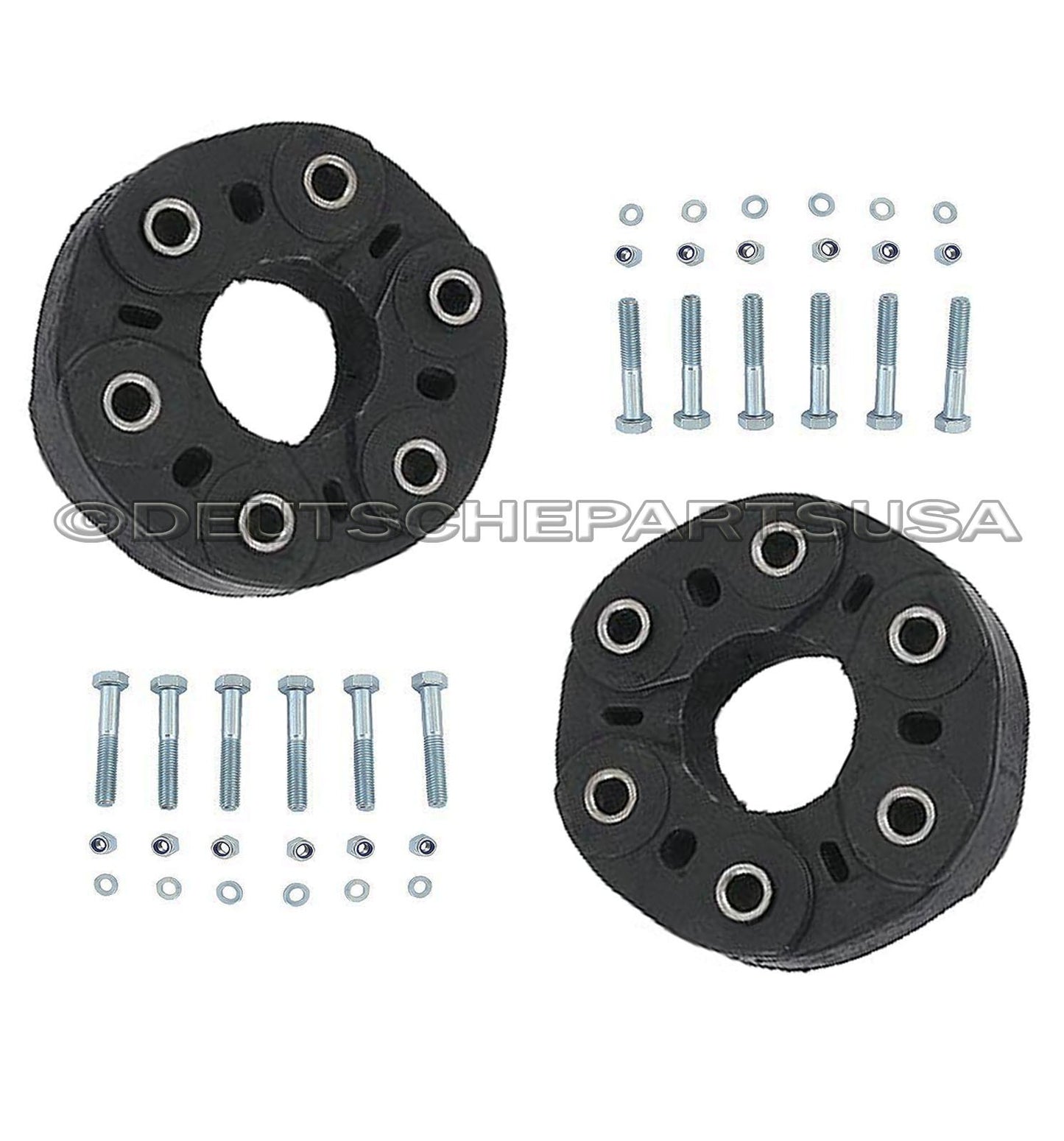 DRIVE SHAFT FLEX JOINT DISC KIT for MERCEDES FRONT + REAR 2 x 2304100115 SET 2