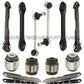 Rear Trailing Control Arms Track Rods Bump Stops for BMW E90 SUSPENSION KIT 16pc